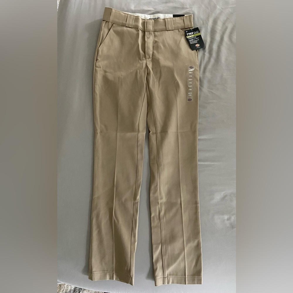 Women’s Dickies 776F slim fit straight leg work pant. New with tags.